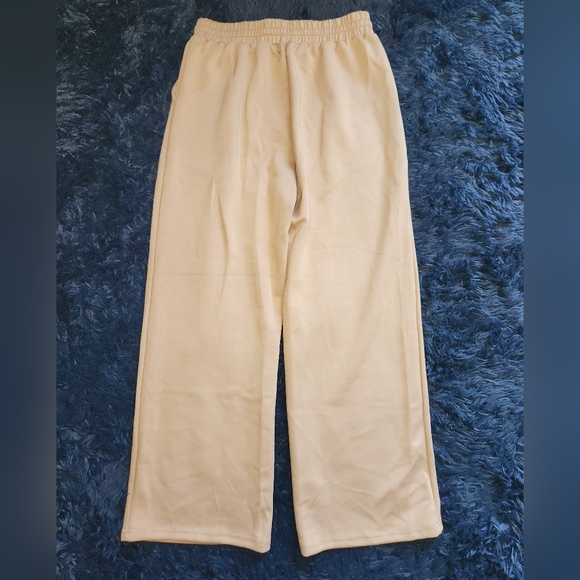 Nwt prettygarden 2 piece tan softstreme half zip and sweatpants set size medium - Picture 13 of 16